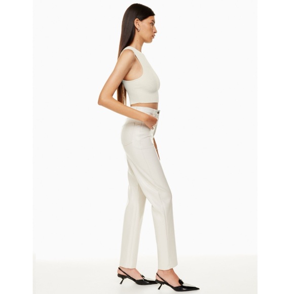 NWT Aritzia Babaton Sculpt Knit Racer Tank - Picture 3 of 14